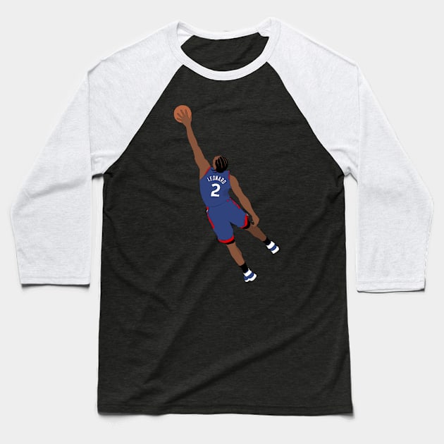 Kawhi Leonard Baseball T-Shirt by SickSticksCo